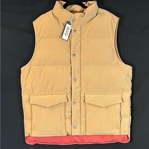 Alpine Design Men’s 1962 Puffer Vest Sahara Sand Water Repellent M
